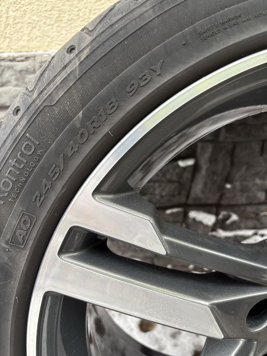 Ser jante aliaj R18 + anvelope Hankok(optional)