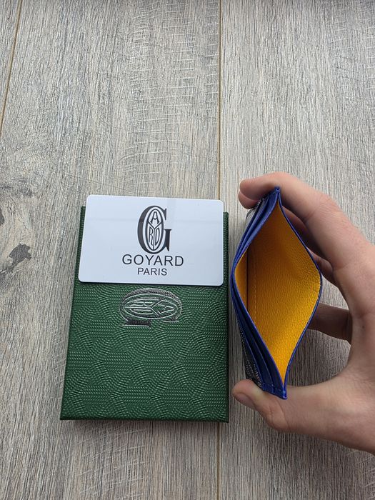 Cardholder Goyard - Albstru - Nou