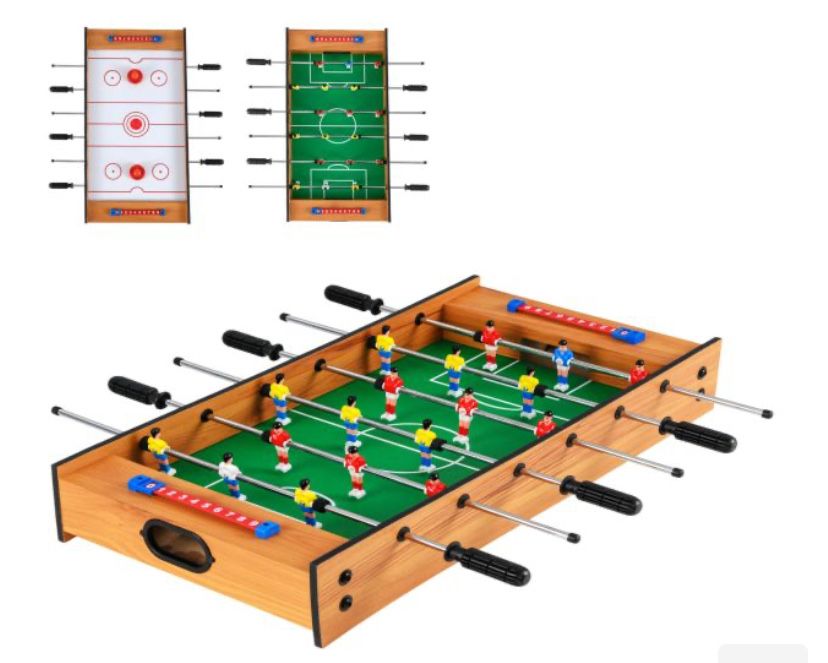 2 в 1 мултифункционална игрална маса COSTWAY