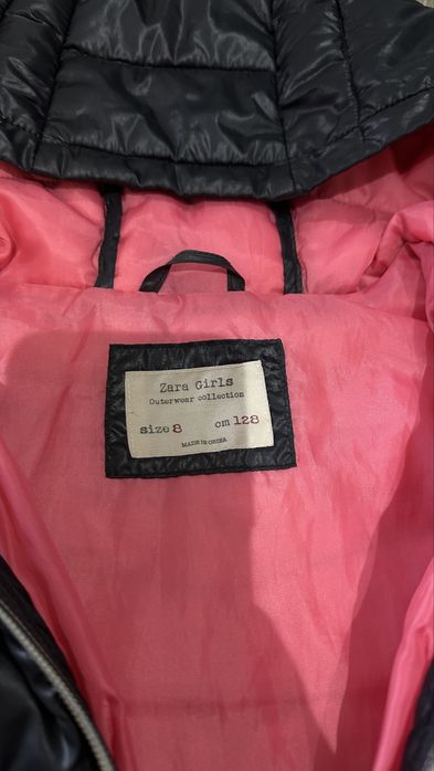 Zara куртка для девочки 128