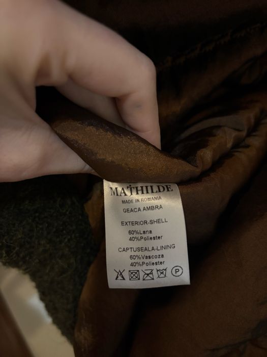 Geacă Mathilde Lână