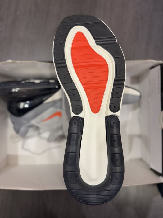 Маратонки Nike Air Max 270 “Grey Fog Team Orange” - размер 48.5