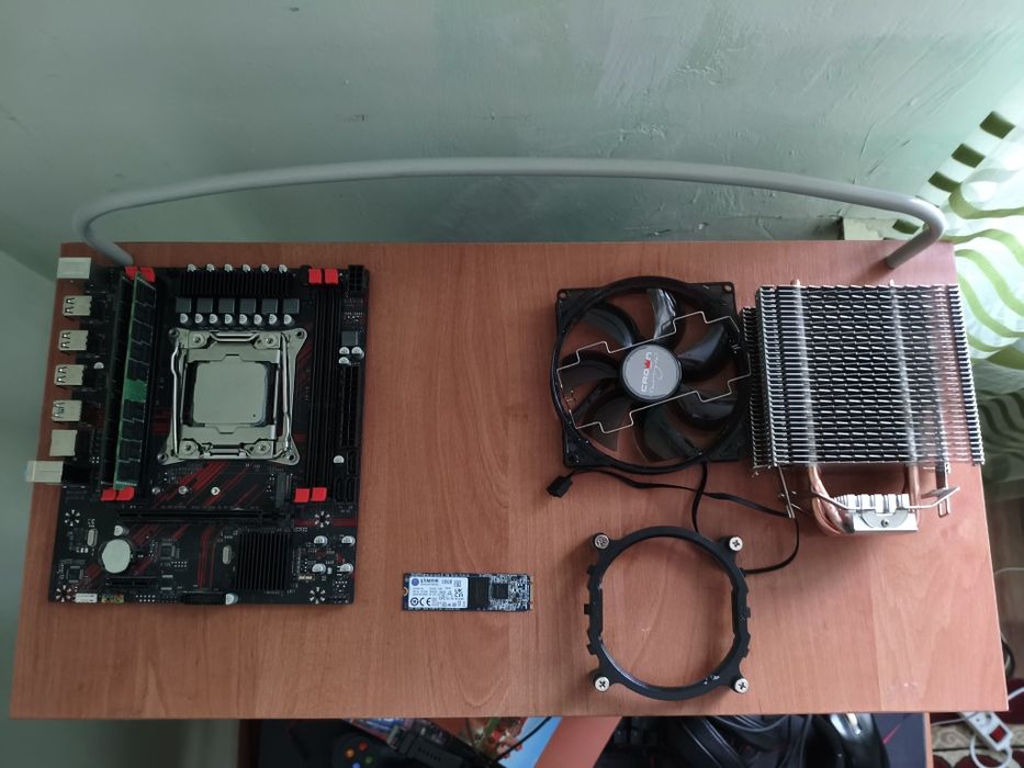 Комплект Материнка+ОЗУ+Процессор+SSD+БП 650w