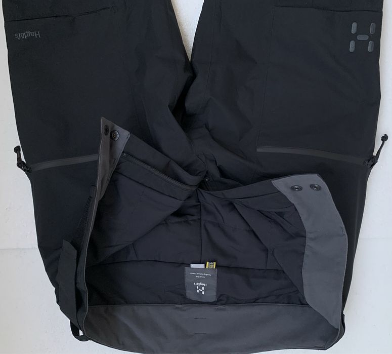 Pantaloni schi, snowboard Haglofs Latnja GTX nr L, noi