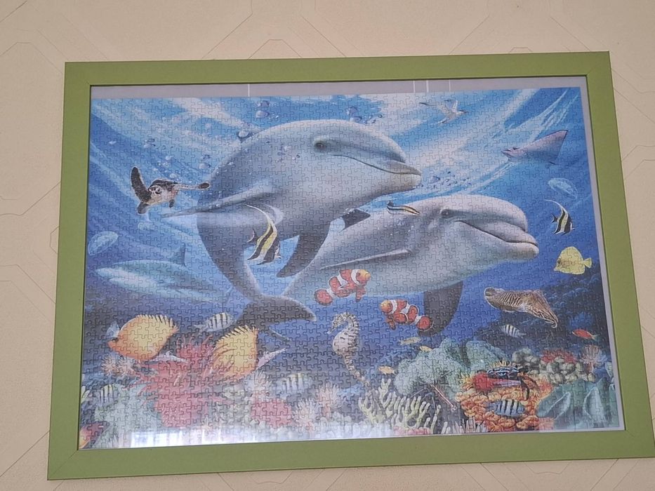 Рамка с готов пъзел