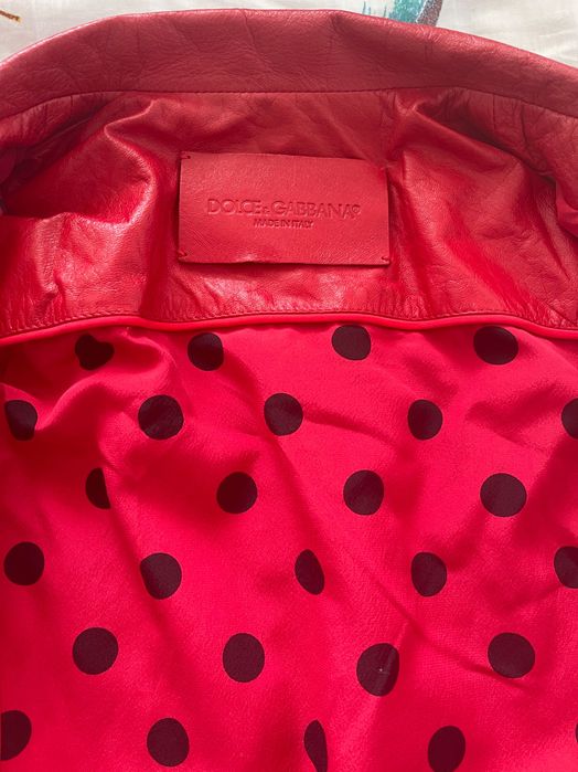 Dolce gabbana geaca piele