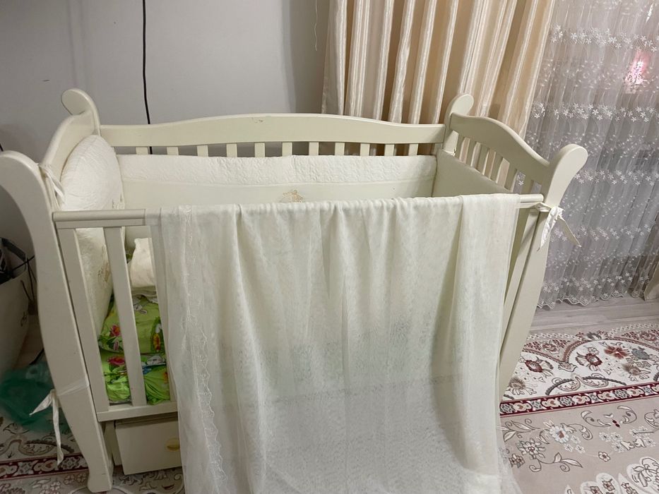 Детский манеж кроватка