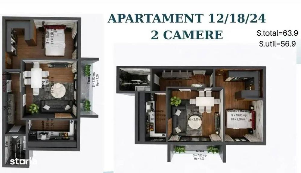 Apartament 2 camere Pallady 8min metrou Nicolae Teclu comision 0%