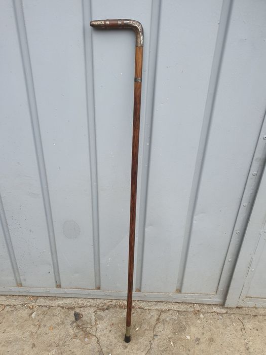 Baston vechi cu cap din argint