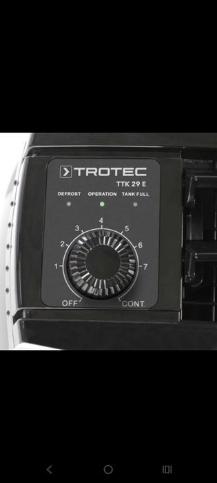 Dezumidificator Trotec 29 E