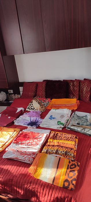 Lenjerie din bumbac pentru pat, de o persoana