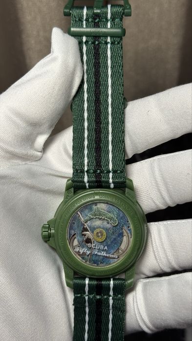 Blancpain X Swatch BIOCERAMIC SCUBA FIFTY FATHOMS COLLECTION Часовник