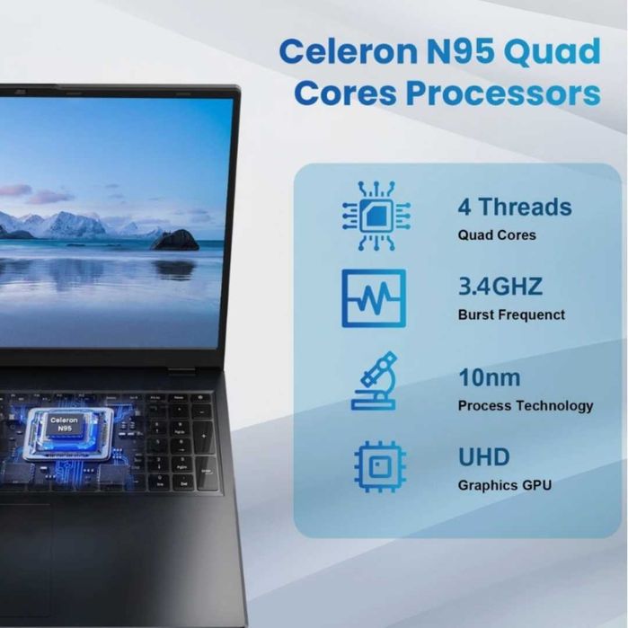 Laptop Jumper EZbook P1 Intel N95 RAM 16GB DDR5 SSD 512GB + eMMC 128GB  - GARANTIE 12 LUNI | TrueGSM