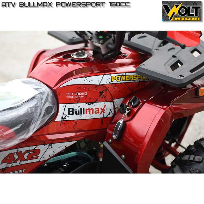 ATV BULLMAX POWERSPORT 150cc, R/N/D автомат, теглич, LED бар ПРОМО!
