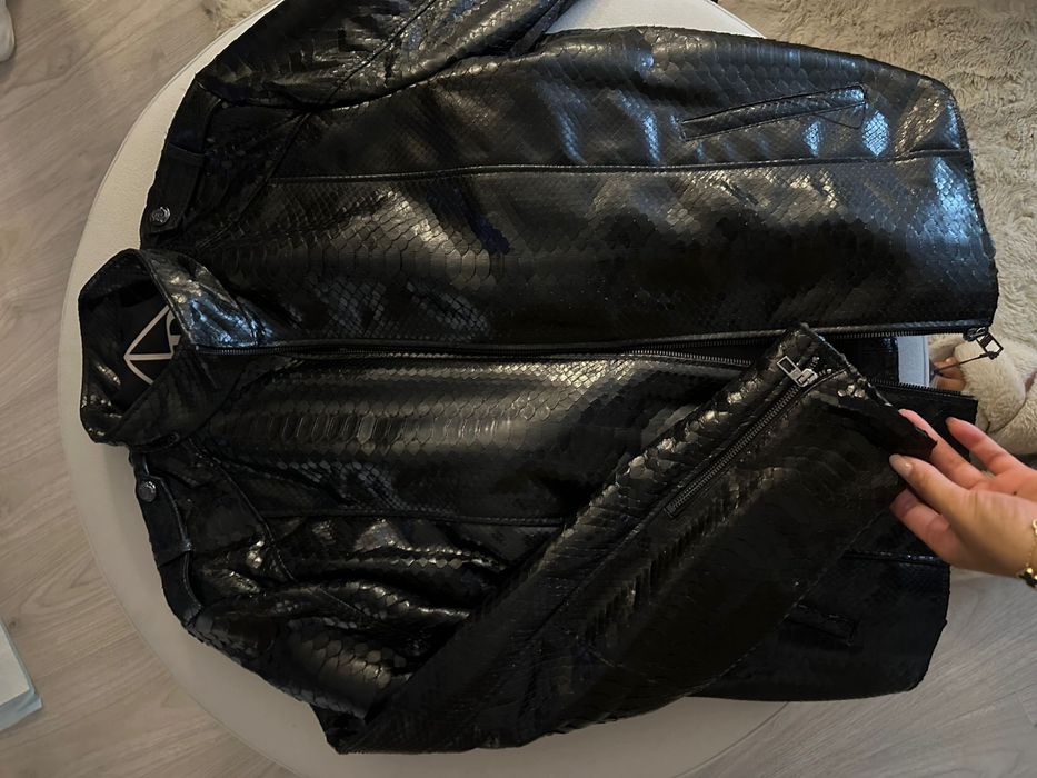 Geaca Piele Piton Loro Piana