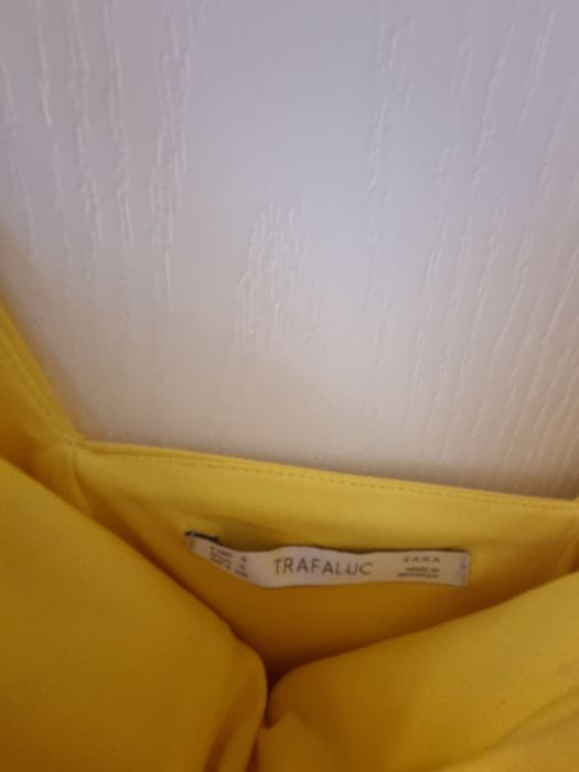Rochie Zara S galbena seara