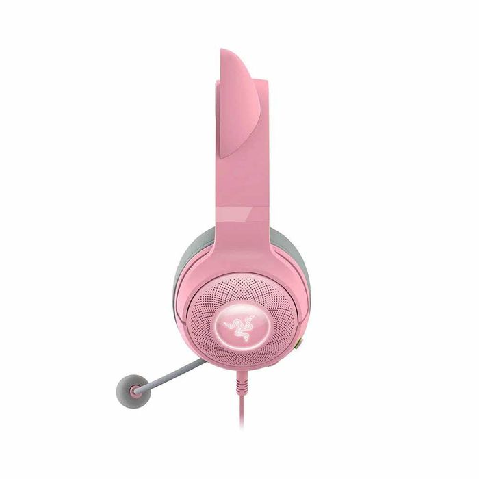 } Гарнитура Razer Kraken Kitty V2, RGB, USB, Quartz Ed.