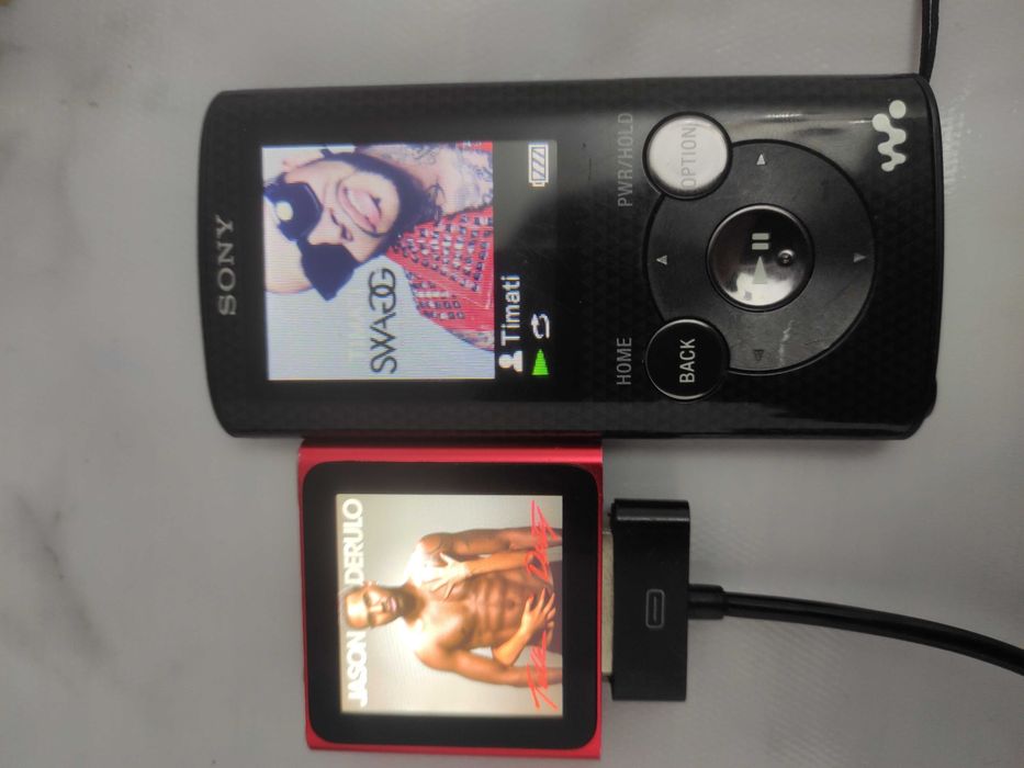 Ipod nano gen6 and sony walkman
