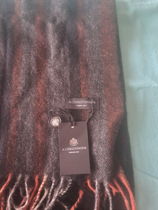 Мъжки шал A.Christensen 100% вълна