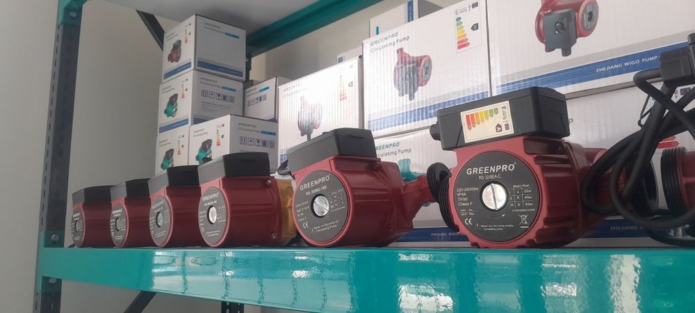 Циркуляционный насос для гвс для отопления Greenpro RS15/4-130