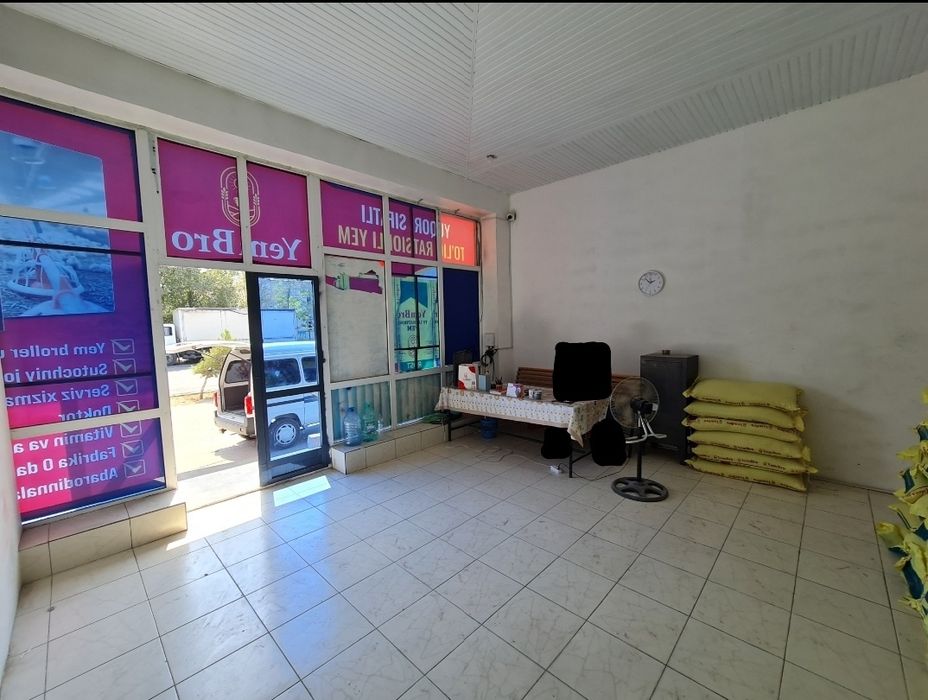 1 линия 42м2 дукон ижарага берилади.