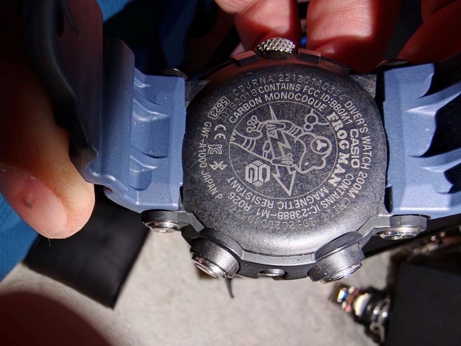 Casio g shock frogman