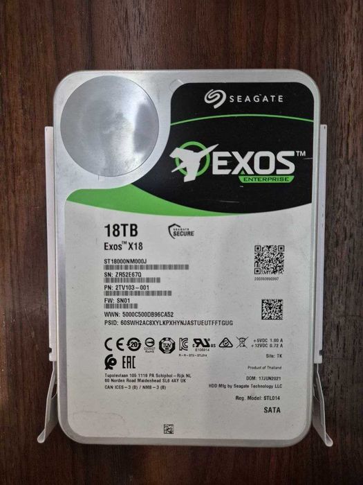 HDD Seagate EXOS 18TB