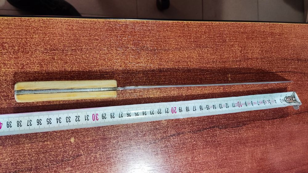 Стар кован нож ръчна изработка