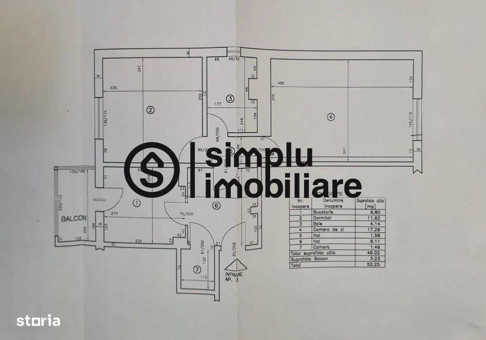 2 decomandate, Brazda lui Novac,  P/4 - 105 000 Euro