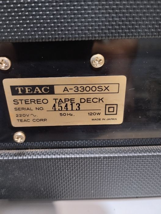 Магнитофон ТЕАС А 3300 SX
