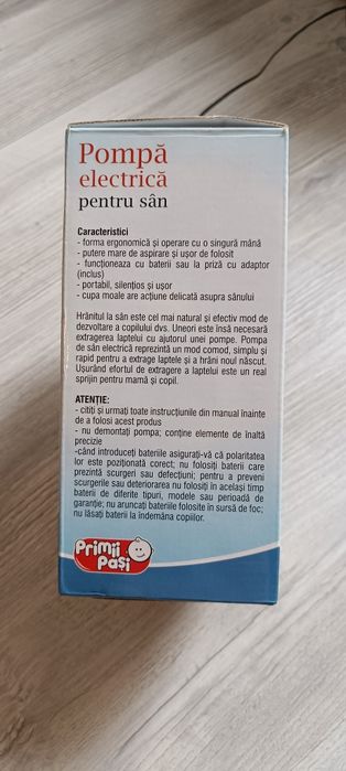 Pompa electrica pentru san, putin folosită