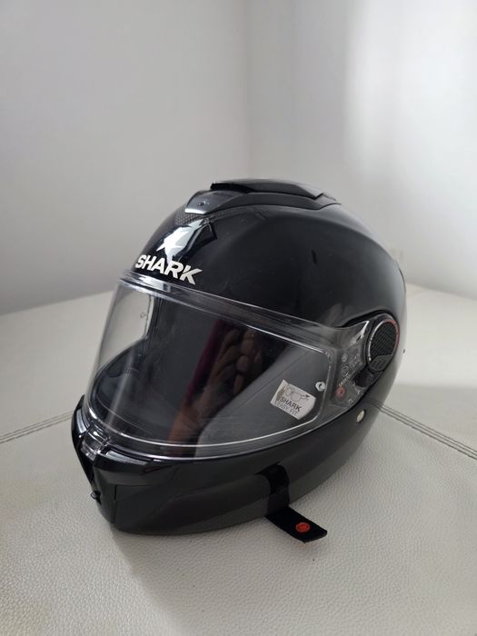 Casca integrala SHARK SPARTAN GT PRO BLANK - Negru
