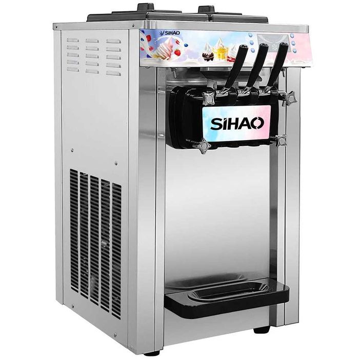 Налична НОВА Професионална машина за мек сладолед  3 вкуса Гаранция 1г