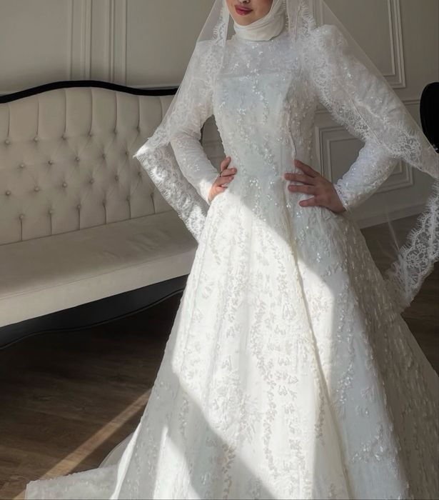 Kelin koyne Свадебное платье б/у ручная работа