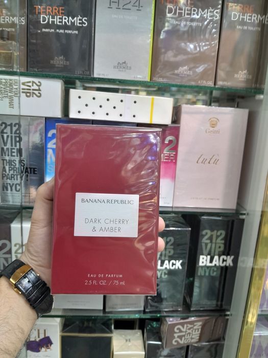 Original jenski Banana Republic DARK CHERRY&AMBER Edp (75)ml