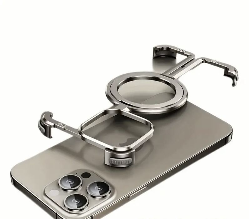 Алюминиевый бронированный чехол iPhone 15 Pro