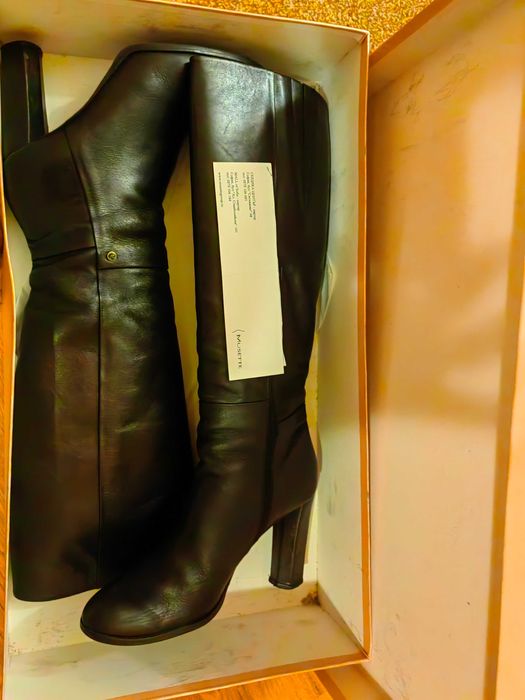 Дамски ботуши естествена кожа