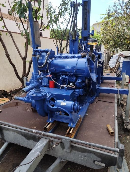 Afacere- Foreza hidraulică , instalație foraj puțuri, fântâni apă 200