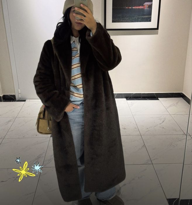 Эко-шуба Lichi идеальное состояние