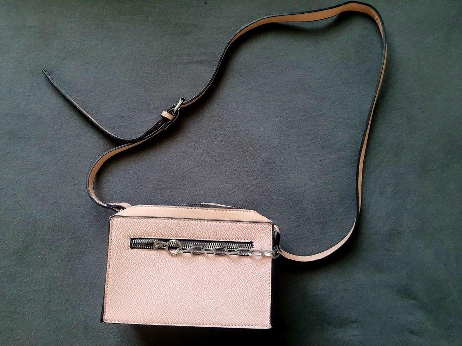 Дамска чанта в пепел рози