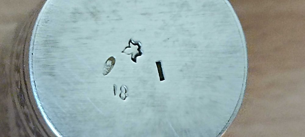 стопка серебряная