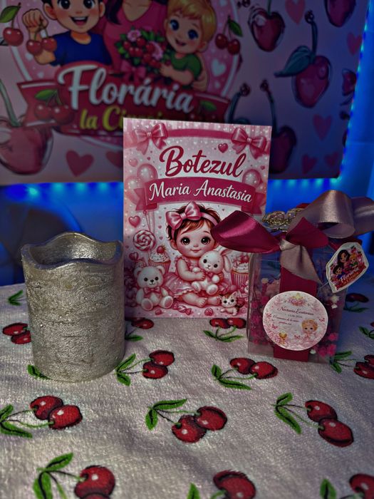 Lumanari marturii si invitatii botez