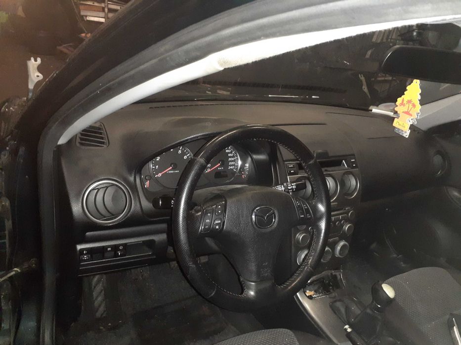 Двери Зеркала Панель Аэрбаги Капот радиатор диффузор   Мазда 6 2004г,