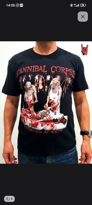 Футболка группы CANNIBAL CORPSE