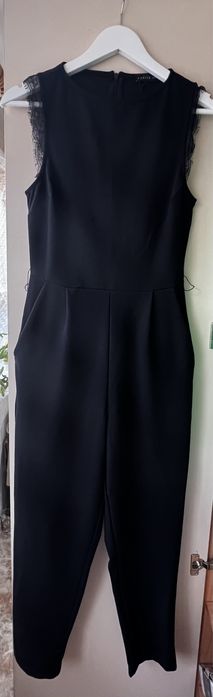 Дълъг елегантен гащеризон с колан