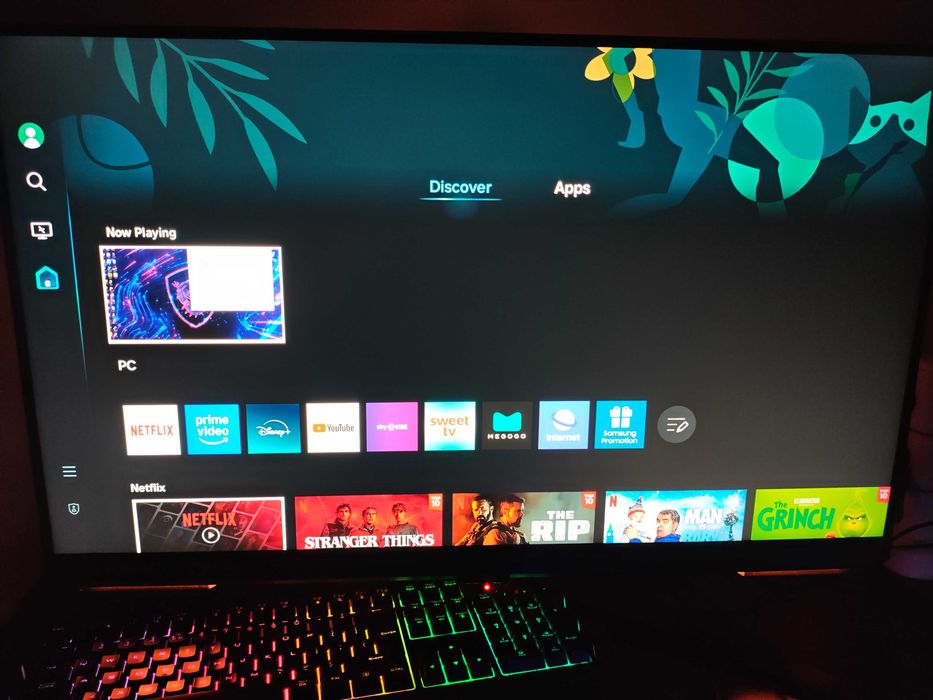 Monitor Samsung Gaming Odyssey G7 Smart 32 inch UHD IPS 1 ms 144 Hz