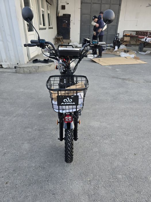 Новый электроскутер monster аккумулятор 60 в 32 а скидка до 20.03.26