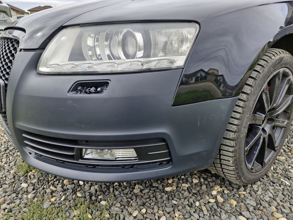 Bara fata Audi A6 C6 facelift 2008-2011 cu spalatoare și senzori NOUA