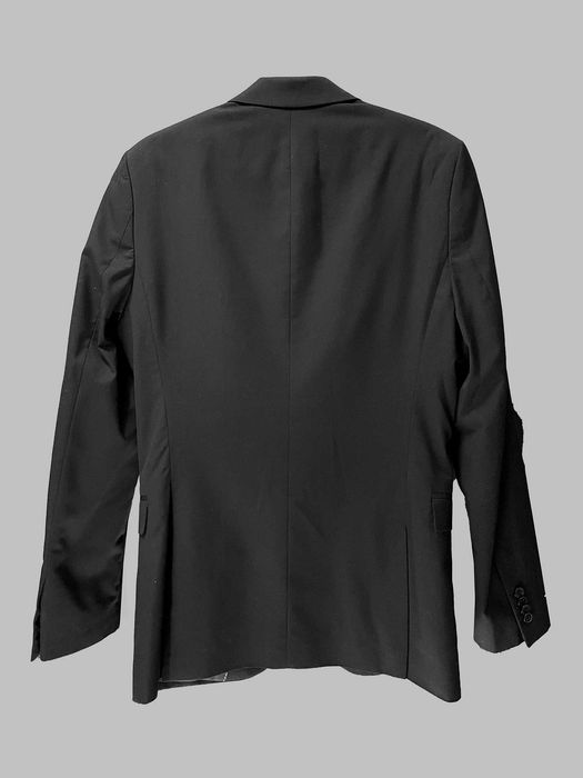 Sacou elegant de barbati H&M negru, marime 44 S, slim fit