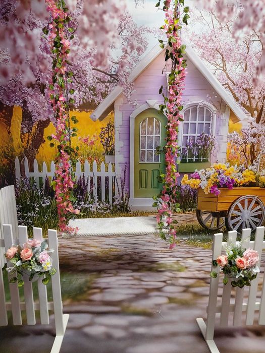 Fundaluri personalizate textil premium 240x160h aniversare